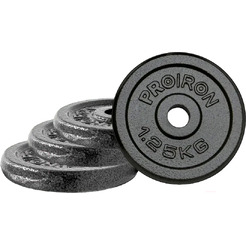 Набор чугунных дисков Proiron НЧД4125 (4 х 1,25 кг)
