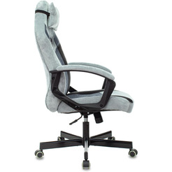 Кресло игровое Zombie VIKING 6 KNIGHT Fabric (1380215) голубой