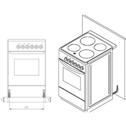 Кухонная плита Лысьва ГП 400 МС-2у (коричневый, стеклянная крышка)