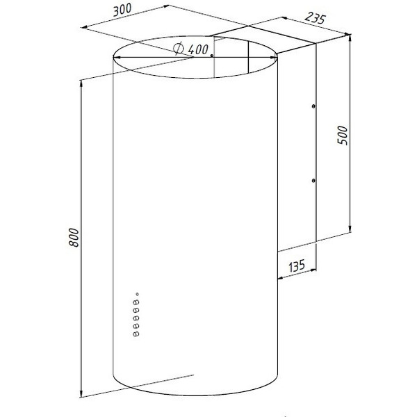 Кухонная вытяжка YOUQ Akira WL 1150 P 40 WH (белый)