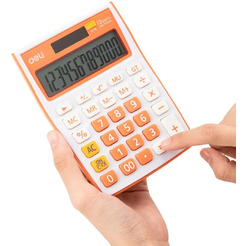 Калькулятор Deli E1238/OR