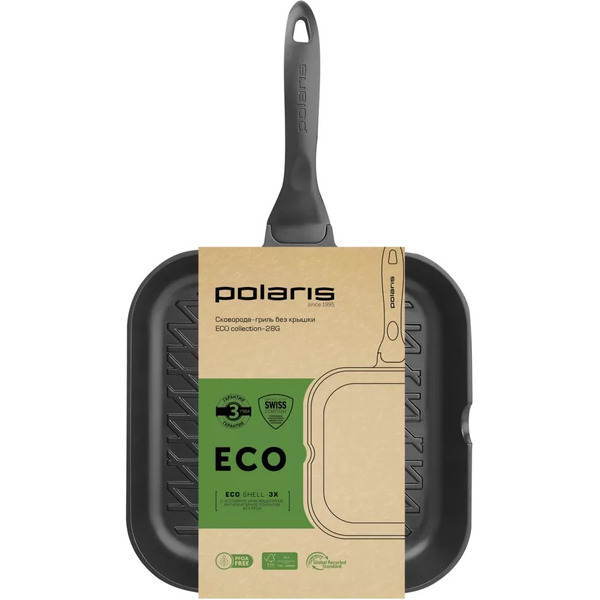 Сковорода-гриль Polaris ECO collection-28G