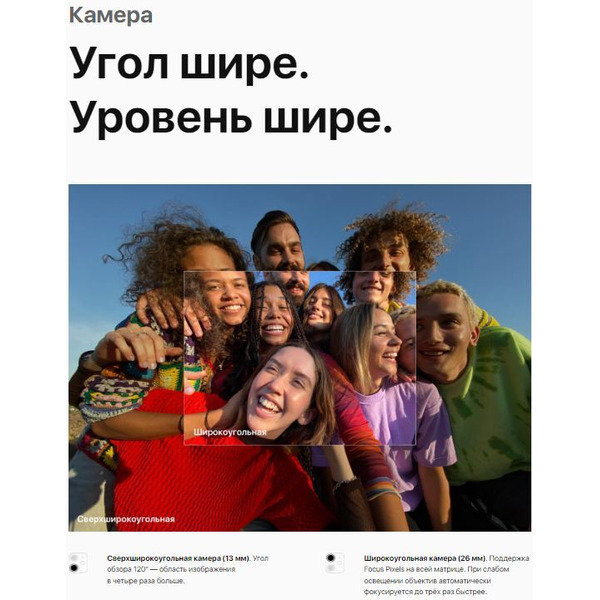 Смартфон APPLE iPhone 11 64GB Purple (MHDF3RM/A)