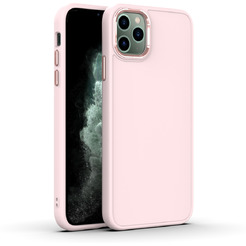 Бампер Bingo Metal для APPLE iPhone 12/12 Pro Розовый