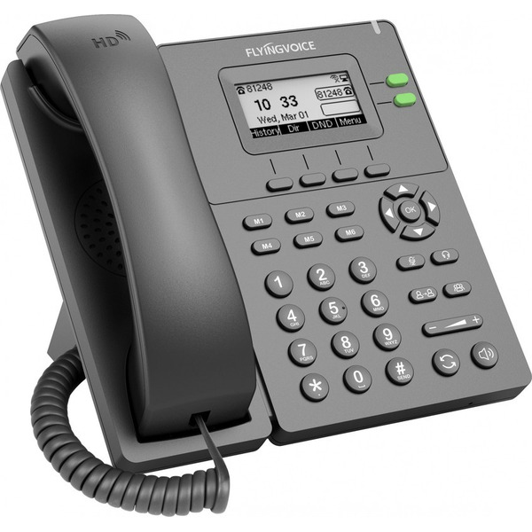 Телефон IP Flyingvoice P20 серый