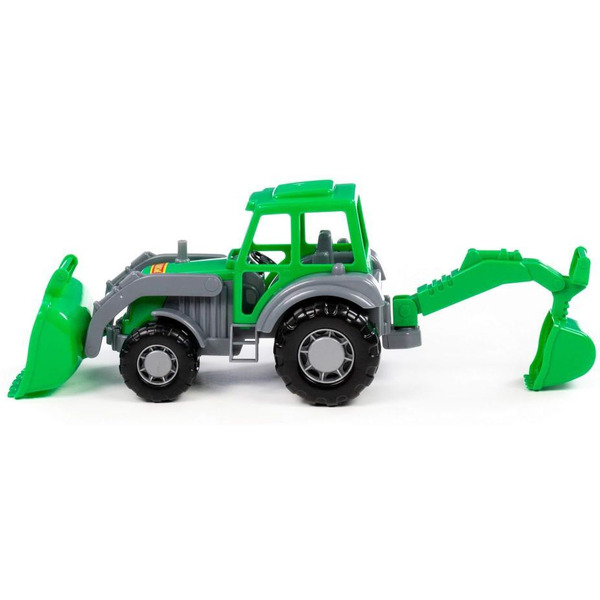 Экскаватор Полесье Мастер 24446 (серый/зеленый)