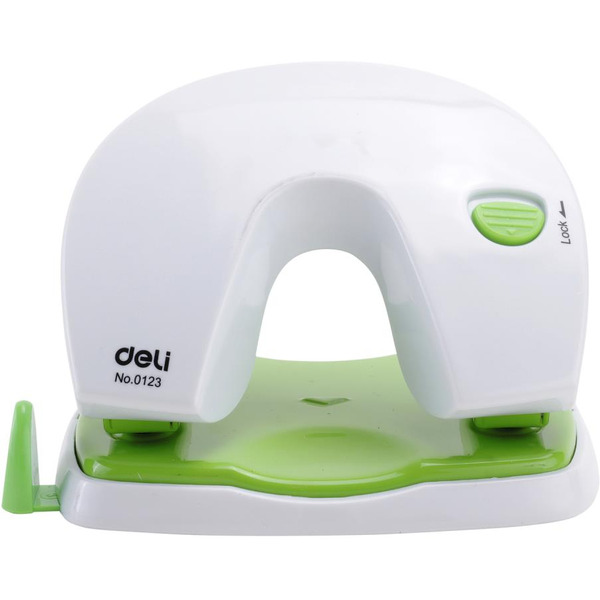 Дырокол DELI 0123GREEN