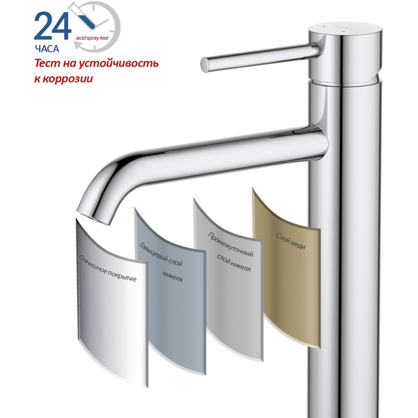 Смеситель Aquatek Европа AQ1304CR