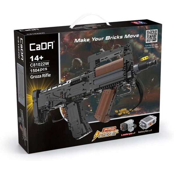 Конструктор CaDa C81022W Российский штурмовой стрелково-гранатомётный комплекс ОЦ-14 «Гроза»