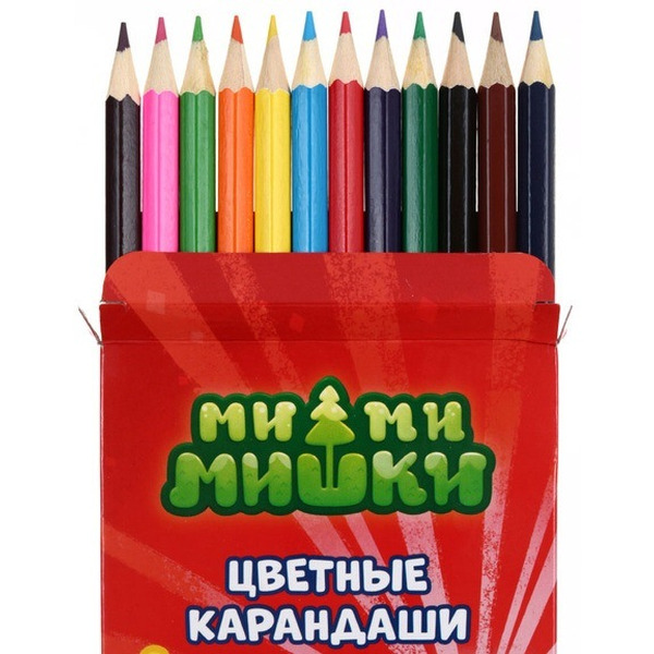 Карандаши ACTION! FANCY, 12 цв., FCP001-12