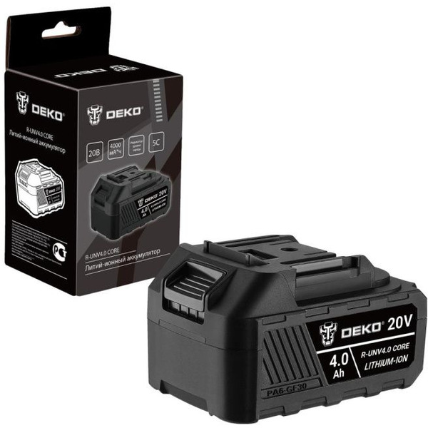 Аккумулятор Deko R-UNV4.0 Core 083-1015 (20В/4 Ач)