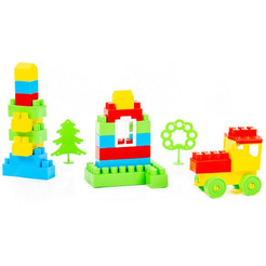 Конструктор Полесье 0590 Строитель Малый