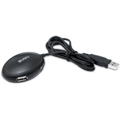 USB-хаб SVEN HB-401, черный