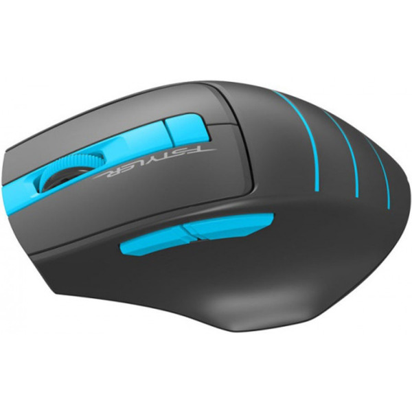 Мышь A4Tech Fstyler FG30S (серый/голубой)