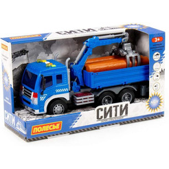 Самосвал Полесье Сити 96012 (синий)