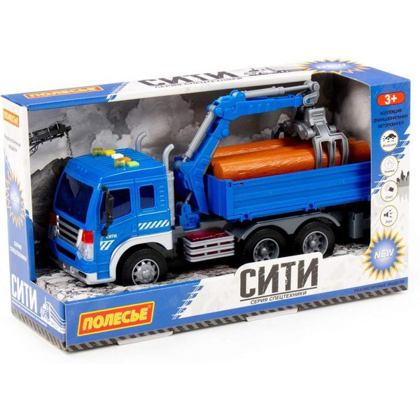 Самосвал Полесье Сити 96012 (синий)