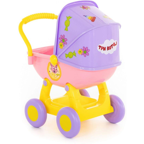 Коляска для кукол Полесье Три кота №1 71439