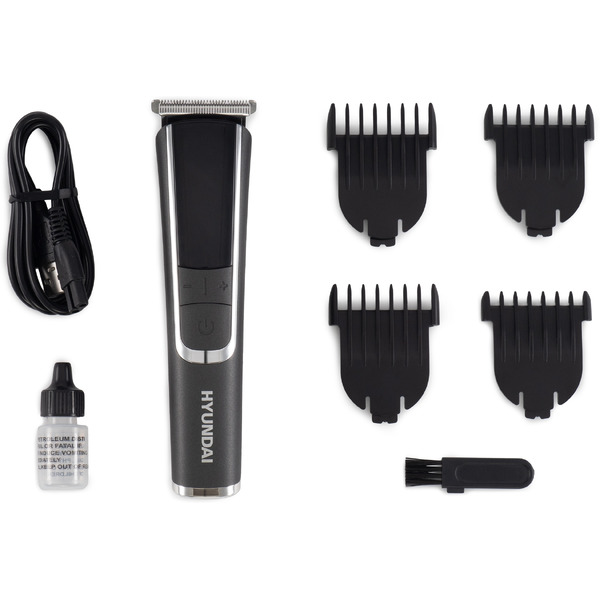 Триммер Hyundai H-HT6061 (серебристый металлик)