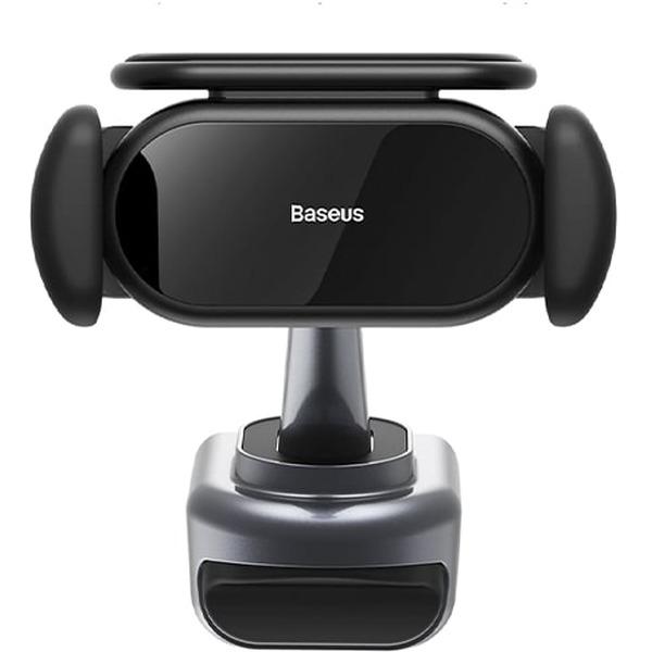 Держатель для смартфона Baseus T-Space Solar Electric Car Mount C40351300111-00