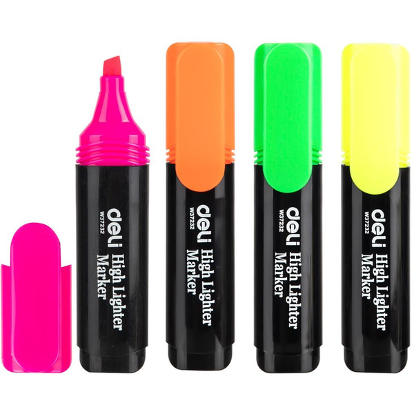 Набор текстовыделителей DELI DELIGHT 37232