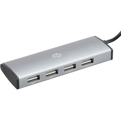 Разветвитель USB-C Digma HUB-4U2.0-UC-DS