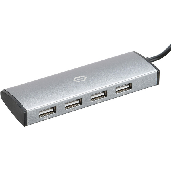Разветвитель USB-C Digma HUB-4U2.0-UC-DS