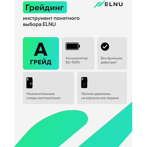 Смартфон Apple iPhone 15 Pro 128Gb восстановленный ELNU Грейд A ELN3102A0338 (черный титан)