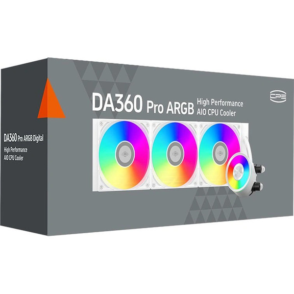 Система жидкостного охлаждения для процессора PCCooler DA360 Pro ARGB (DA360PRO-WHAWXX-GL)