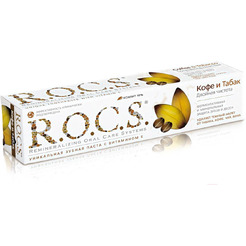 Зубная паста R.O.C.S. Кофе и табак (74г)