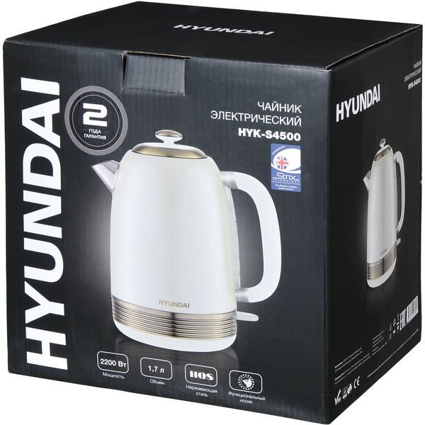 Электрический чайник Hyundai HYK-S4500