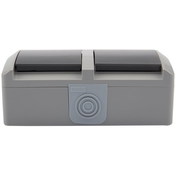 Блок из 2 розеток горизонтальный KRANZ INDUSTRIAL KR-78-0614