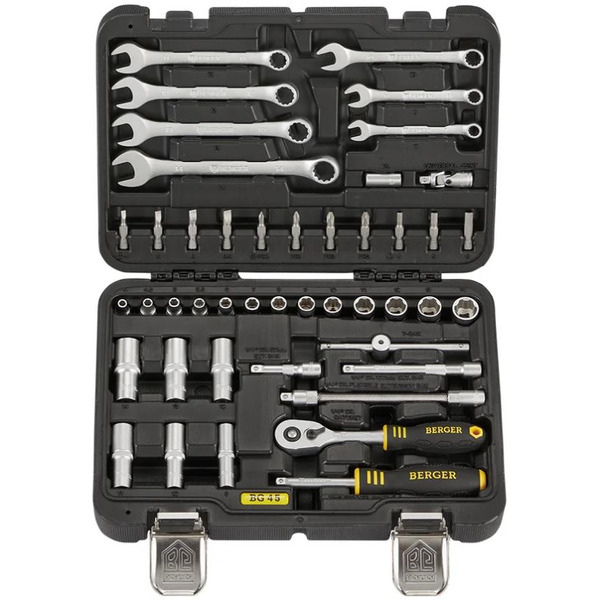Универсальный набор инструментов Berger BG045-14 (45 предметов)