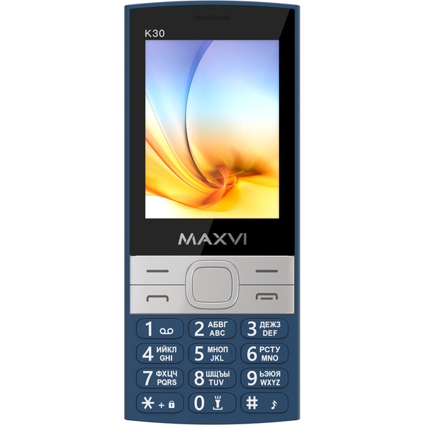 Мобильный телефон Maxvi K30 (маренго)