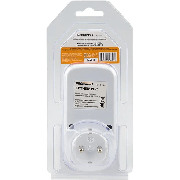 Ваттметр PROconnect PC-7 10-6103
