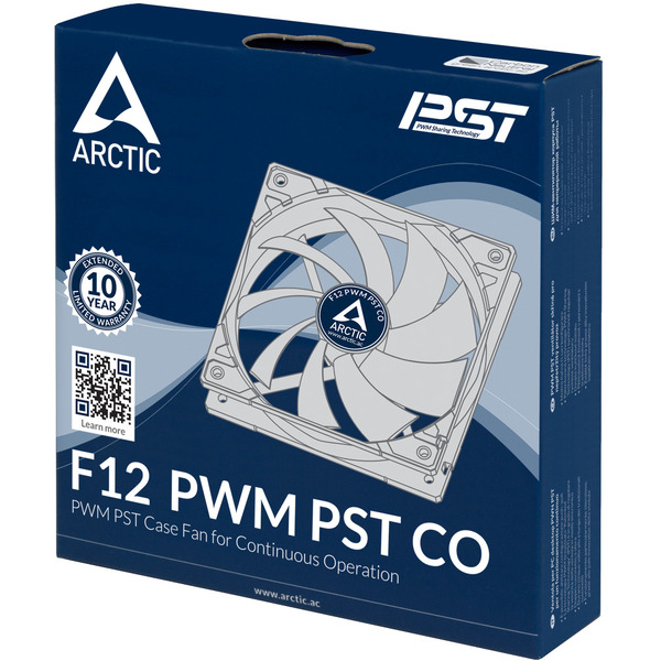 Вентилятор для корпуса Arctic Cooling F12 PWM PST CO AFACO-120PC-GBA01