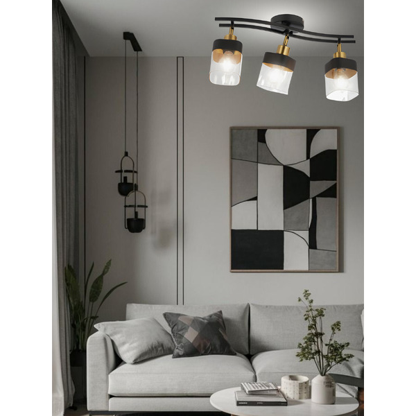 Люстра Aitin-Pro НПБ 02-3x60-102 2779/3 (черный)