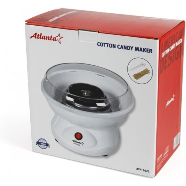 Аппарат для сахарной ваты Atlanta ATH-3421 (white)