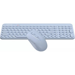 Комплект клавиатура + мышь A4TECH FSTYLER FG3300 Air2 синий