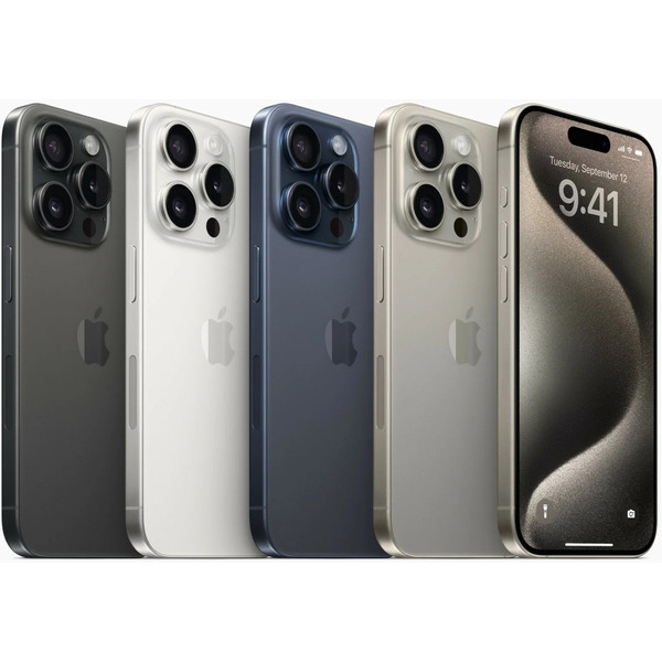 Смартфон Apple iPhone 15 Pro 128GB Blue Titanium (MTUA3AH/A)