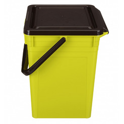 Контейнер для мусора Бытпласт 434236809 8 л (зеленый)