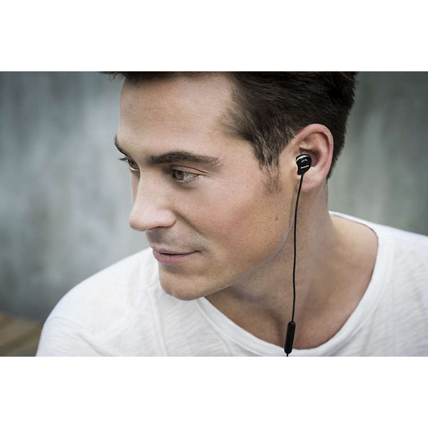 Наушники с микрофоном PHILIPS SHE4205BK