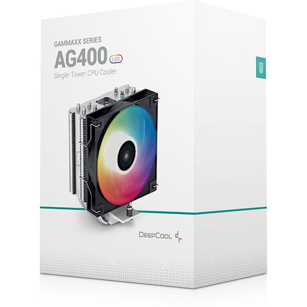 Кулер для процессора DeepCool AG400 LED R-AG400-BKLNMC-G-1