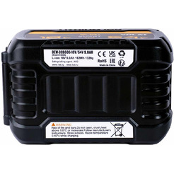 Аккумуляторная батарея VOLAT для DeWalt 18.0V/54.0V 9.0Ah (Li-ion) DEW-DCB606