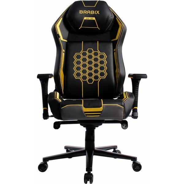 Кресло BRABIX GM-180 532953 (черный/желтый)