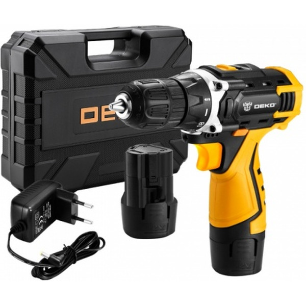 Дрель-шуруповерт Deko DKCD12FU-Li SET 63 (063-4094)
