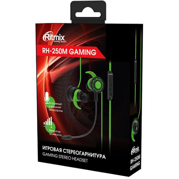 Наушники RITMIX RH-250M Gaming
