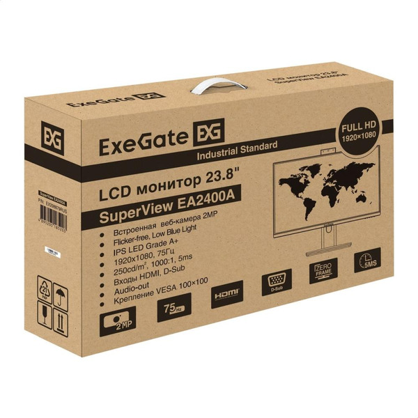 Монитор ExeGate SuperView EA2400A EX298879RUS