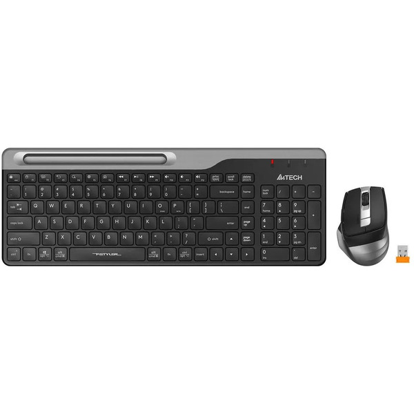 Клавиатура + мышь A4Tech Fstyler FB2535C (темно-серый)