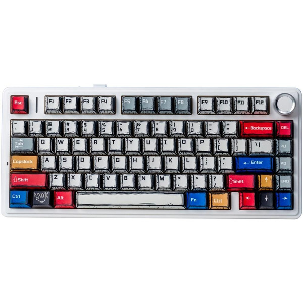 Клавиатура AULA F75 Comic Keycap Light Green Switches