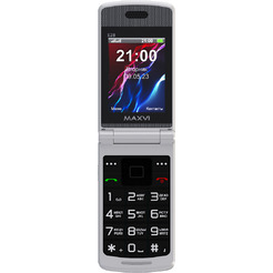 Кнопочный телефон Maxvi E28 (голубой)